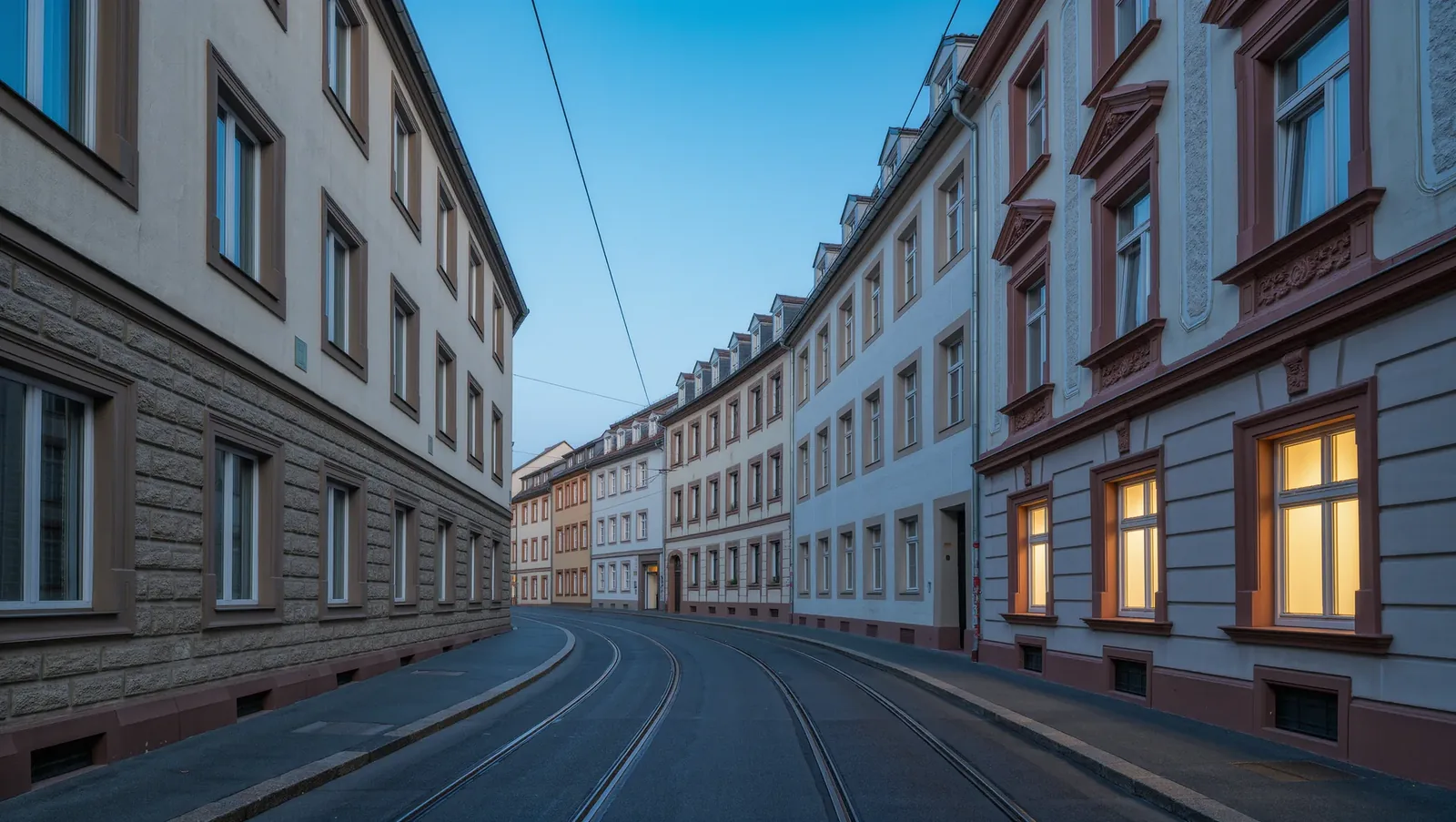 Symbolbild Boulevard mit Stuckfassaden
